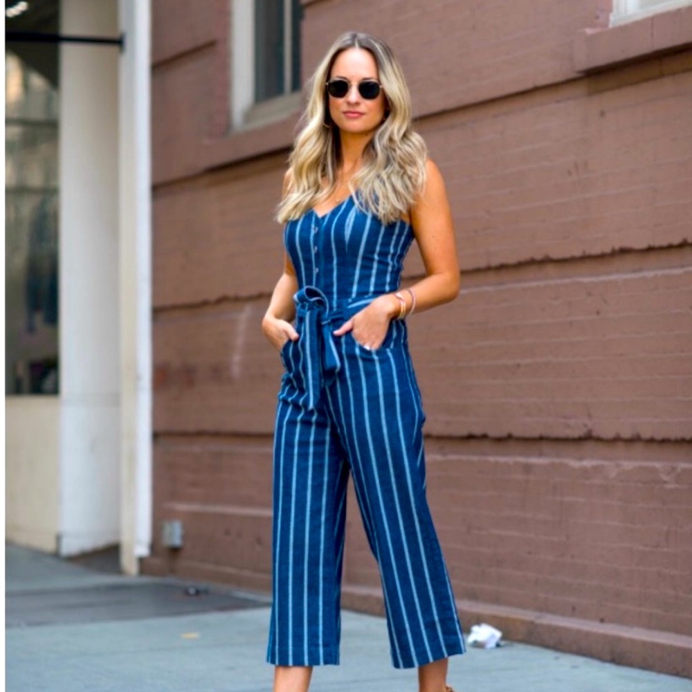 7 for all mankind culotte jumpsuit